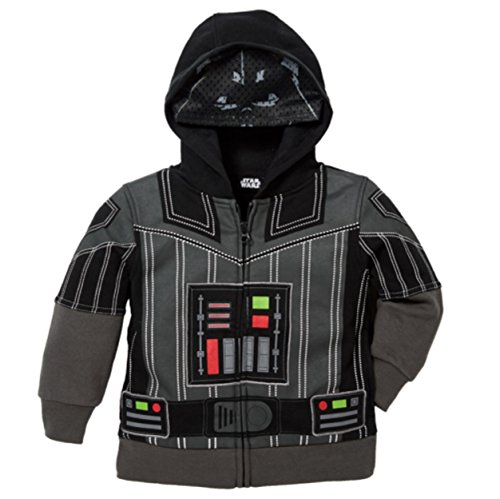 Star Wars Little Boys Darth Vader Character Hoodie