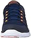 Skechers Men's Flex Advantage Tune In Memory Foam Training Shoe,Navy/Orange,9.5 M US