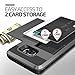 Galaxy S6 Edge Plus Case, Verus [Damda Slide][Dark Silver] - [Card Slot][Drop Protection][Heavy Duty][Wallet] -For Samsung Galaxy S6 Edge+ SM-G928 Devices