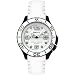 DKNY Women's Gunmetal Stainless Steel White Rubber Watch #NY4405