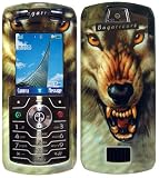 Wolf - Motorola SLVR L7 Faceplates Cover - Hard Protective Case