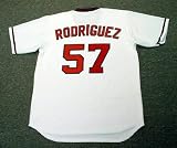 FRANCISCO RODRIGUEZ California Angels Majestic Cooperstown Throwback Home Baseball Jersey