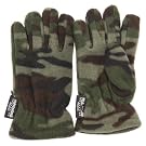 Childrens Boys Camouflage Thinsulate Thermal Winter Gloves (3M 40g)