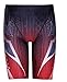 Ispeed Men's Competition Jammer Swimsuit (Red/Black, 28)