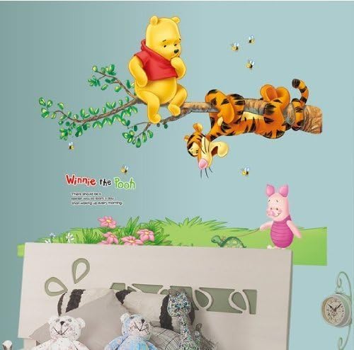 Winnie The Pooh Tigger Children Nursery Kids Room Removable Peel and Stick Wall Decal