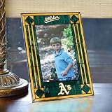 Oakland Athletics Art-Glass Picture Frame