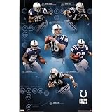(22x34) Indianapolis Colts Offense Sports Poster Print