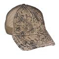 Skull Baseball Hat - Black/ Tan