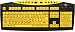 Large Print USB Computer Keyboard (Yellow with Black Letters) Great for Visually Impaired Individuals