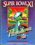 Super Bowl XI 11 Football Game Program Oakland Raiders vs Minnesota Vikings National Football League
