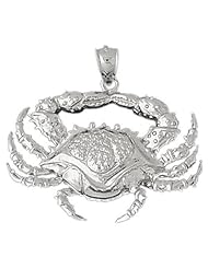 Clevereves 14K White Gold Pendant Crabs 9.6 - Gram(s)
