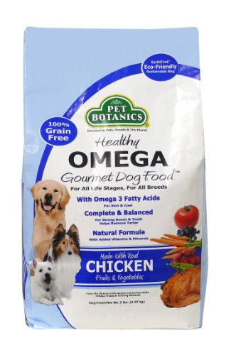 Pet Botanics Healthy Omega Dog Food - Chicken, 5-Pound