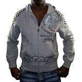 ED HARDY Christian Audigier California Waves Mens Hoodie Sweatshirt