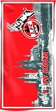 Produkt-Bild: 1. FC K&ouml;ln Velourstuch 'Stadt-Panorama'