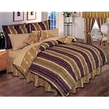 20 PC QUEEN NAPLES BED IN A BAG COMFORTER SET by 2K Furniture Designs