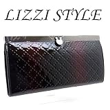 ガマ口長財布　エナメルタイプの最新モデル　LIZZI