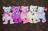 (5) Ty Mother's Day Beanie Babies Mom-e, Mom-e 2004, Mother, Mother 2004, Mum