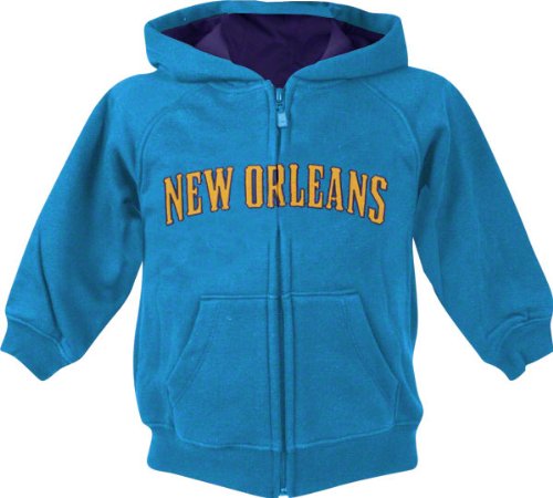 New Orleans Hornets Youth Full-Zip Hooded Sweatshirt