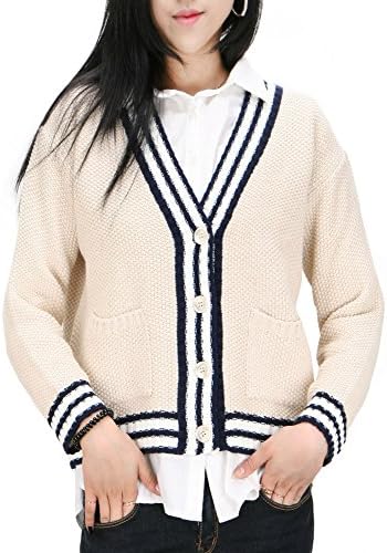 LOVELYHEART Women's Turk Cardigan-Sweater Free Size Beige