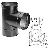 Buy 10'' DuraBlack Tee with Clean-Out Cap - 2055 by DuraBlack