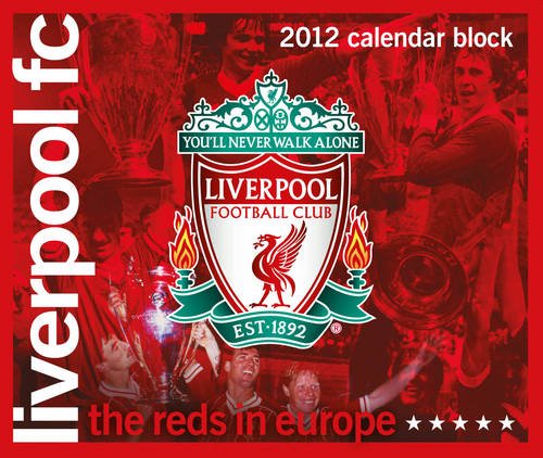 Official Liverpool FC Block Calendar 2012