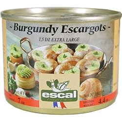 Escal Burgundy Snails Extra Large 1 1/2 dozen 125 g 4.4 oz can