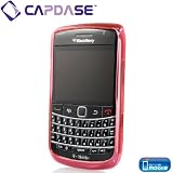 Amazon：ソフト　CAPDASE docomo BlackBerry Bold.2 9700 Soft Jacket 2 XPOSE with Screen Guard Crystal Clear, Clear Red 「ブラックベリー ボールド.2 9700」専用 ソフトジャケット （クリスタル・クリアー 液晶保護シート 付き） クリアー・レッド SJBB9700-P209