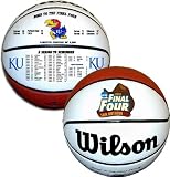 Kansas Jayhawks - A Season To Remember - Commemorative Full Size Basketball