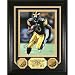 Highland Mint Pittsburgh Steelers Santonio Holmes Signed 24Kt Gold Photomint-Size: One Size
