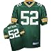Reebok Green Bay Packers Clay Matthews Authentic Jersey-Size: Size 50