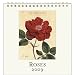 Kitchen & Housewares : Roses Cavallini 2009 Vintage Prints easel desk calendar 6 by 6.5 inches Cream Laid paper finish