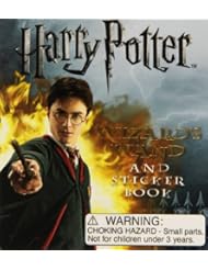 Book: Harry Potter Wand and Sticker Book (Mega Mini Kits) - Running Press Miniature Editions
