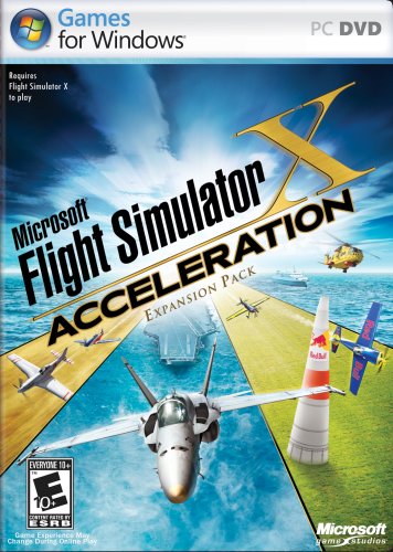Childrens Toyshop  Video Games : Microsoft Flight Simulator X Acceleration Expansion