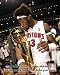 2004 NBA Finals Detroit Pistons Ben Wallace Kissing Trophy 8x10 Photo