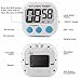 Great Polly 2 Pack Digital Kitchen Timer Cooking Timers Clock with Alarm Magnetic Back and Stand, Minute Second Count Up Countdown, Large LCD Display (Blue)
