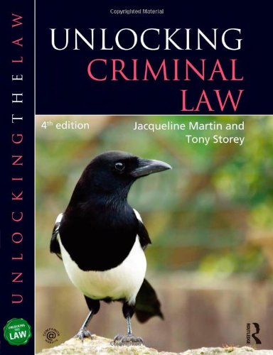 unlocking criminal law unlocking the law