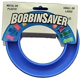 Blue Feather Bobbin Saver Holder Ring