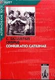Produkt-Bild: Coniuratio Catilinae, Tl.1-2, Text mit Worterl&auml;uterungen und Sacherl&auml;uterungen