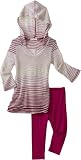 Little Ella Baby-girls Infant Sunkiss Hooded Tunic Set, Raspberry, 12-18 Months