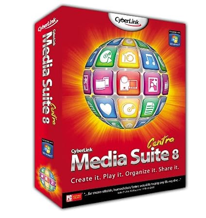 Cyberlink Media Suite 8 Centra (PC CD)