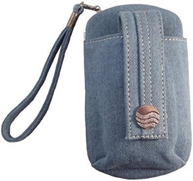 Stonewash Denim iPhone 4 Carring Case and Wallet with Shoulder Strap