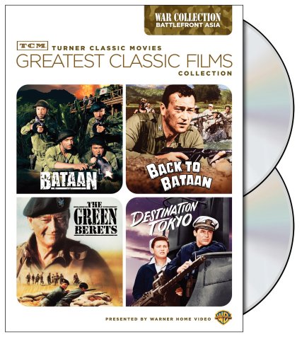 TCM Greatest Classic Films Collection: War - Battlefront Asia (Bataan / Back to Bataan / The Green Berets / Destination Tokyo)