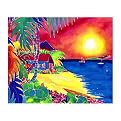 Spanish Wells Beach by Rita Van Gorder Outdoor Wall Art - 24x19"