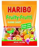 51VUpnkkrlL. SL160  Haribo Fruity Frutti, 4 Ounce Bags (Pack of 12)