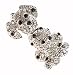 Accessories By Park Lane, O2828, Diamante  Spotty Dog Brooch With Crystal Stones