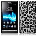 Hartschale Tasche Cover H�lle Case f�r das Sony Xperia S Nozomi HD LT26i inkl. Displayfolie Snowleopard