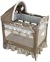 Graco Travel Lite Crib with Bassinet, Barcelona Bluegrass