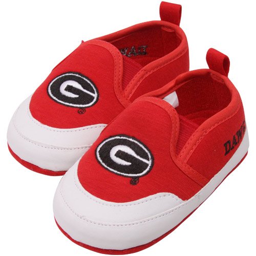 Georgia Bulldogs Infant Red Pre-Walk Shoes (2)