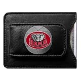 Alabama Crimson Tide NCAA Basketball Card/Money Clip Holder (Leather)