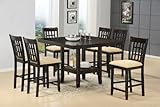 Tabacon 7-Piece Counter Height Dining Set - Hillsdale 4155